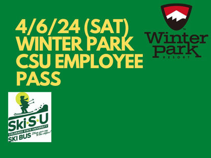 Picture of Saturday, 4/06/24: Winter Park (CSU Employee)